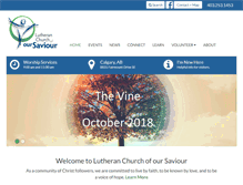 Tablet Screenshot of oursaviourchurch.ca